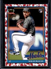 2026 Topps Nolan McLean 1991 RC Koi Fish Rookie #T91-63 Mets