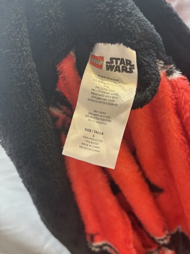 Accappatoio Star Wars Ragazzi Peluche Rosso Darth Vader Lato Scuro S (6-7) - Foto 10 di 10