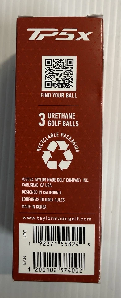 TITLEIST PRO V1X AVX TAYLOR СДЕЛАНО TP5X МЯЧИ ДЛЯ ГОЛЬФА РОЖДЕСТВЕНСКИЙ ПОДАРОК ЧУЛОК НАПОЛНИТЕЛЬ - Изображение 2 из 2