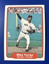 1982 Fleer Baseball Mike Torrez Boston Red Sox #310