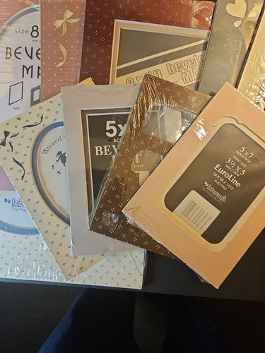 18 Rahmeneinlagen alle verschiedenen Größen, Farben - Bild 2 von 14