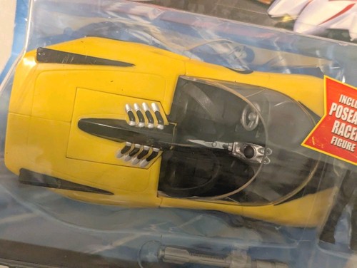 2007 Hot Wheels Speed Racer Racer X With Rocket Launcher & Poseable Racer New - Picture 11 of 12