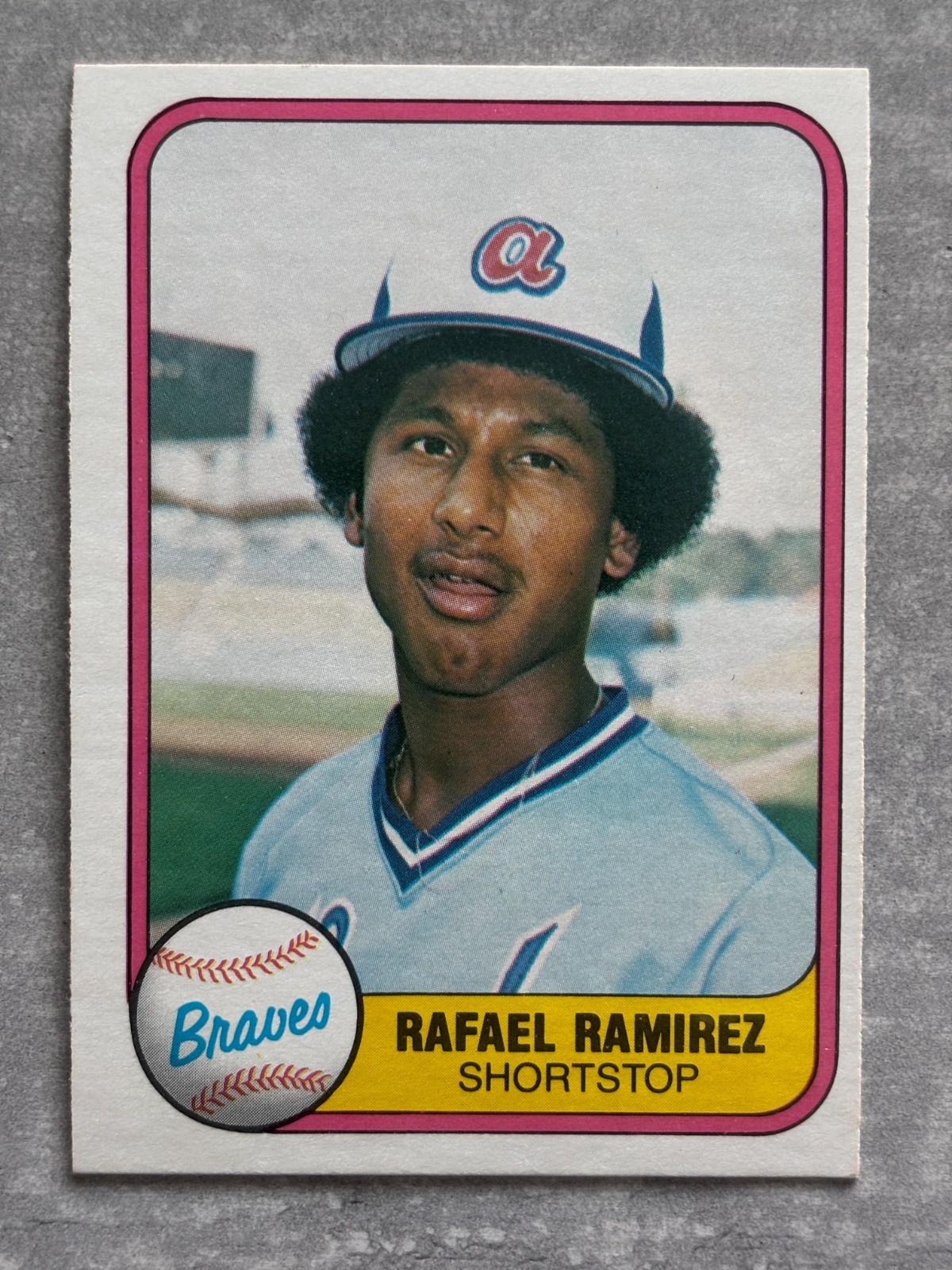 Rafael Ramirez #266 Baseball Cards 1981 Fleer trading card — raw and PSA graded price guide