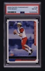 2000 PACIFIC PARAMOUNT #138 TOM BRADY ROOKIE RC PSA 8