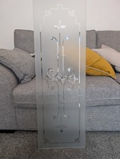 Brilliant Cut Glass Panel