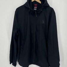 Gerry Hooded Jacket XL Mens Black Tandum Tech Mechanical Coat