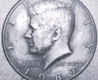 1989-D Kennedy Half Dollar — photo from another recent sale
