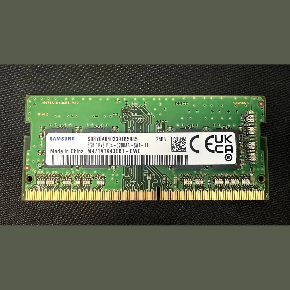25+ Samsung DDR4 SDRAM 8 GB Total Capacity Memory (RAM) for sale