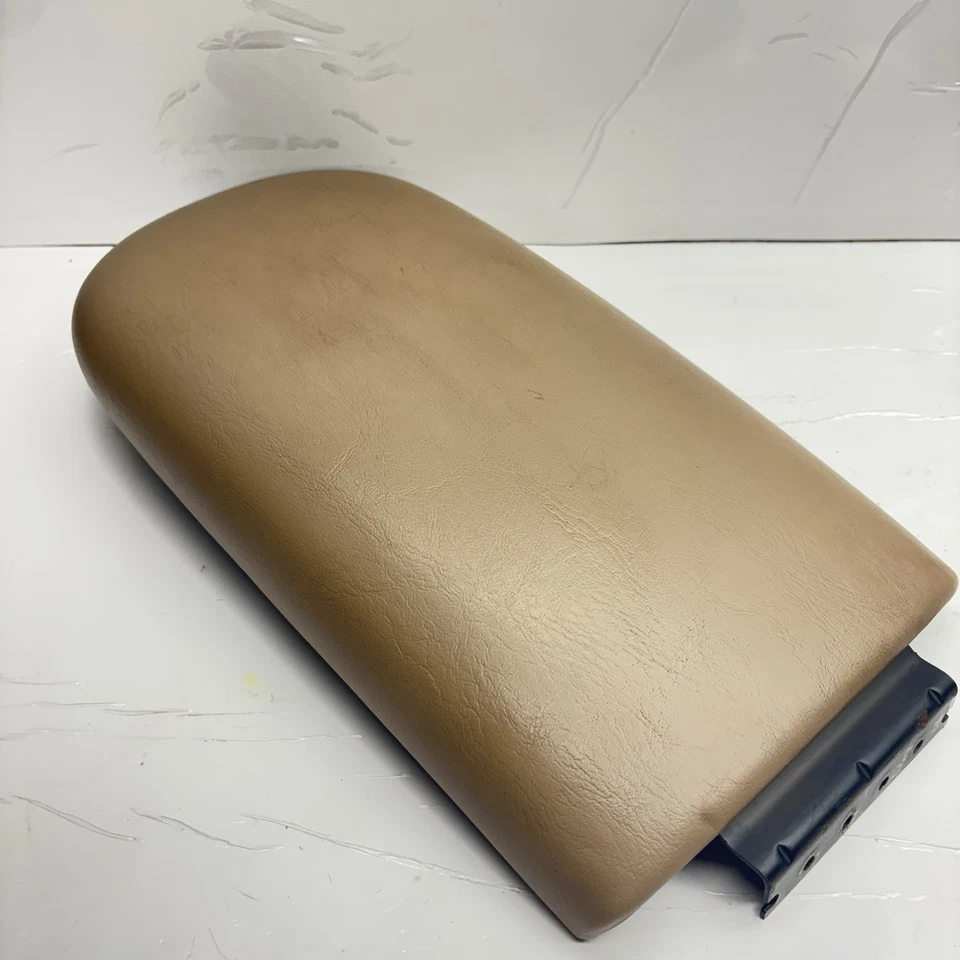 Reposabrazos Ford Expedition 1997-2002 consola central cuero tostado pradera mediano OEM Foto 3 de 4