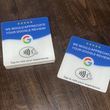 Google Review NFC Cards (10 Pack) | NFC Google Review Cards