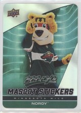 2025-26 Upper Deck MVP Mascot Stickers Nordy #MS-13