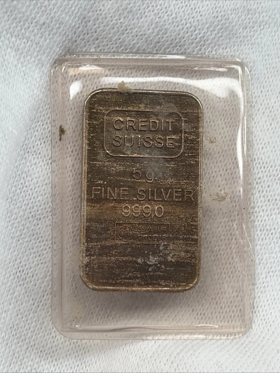 Credit Suisse Silver Bullions for sale | eBay