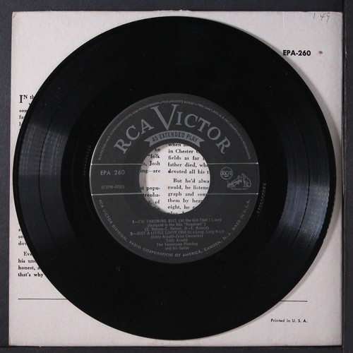 EDDY ARNOLD: sings RCA 7" EP 45 RPM - Picture 4 of 4