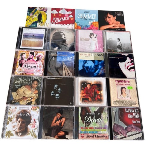 Easy Listening Soul R&B 20 CD Lot Keiko Matsui Hiroshima Pamela Williams Connick