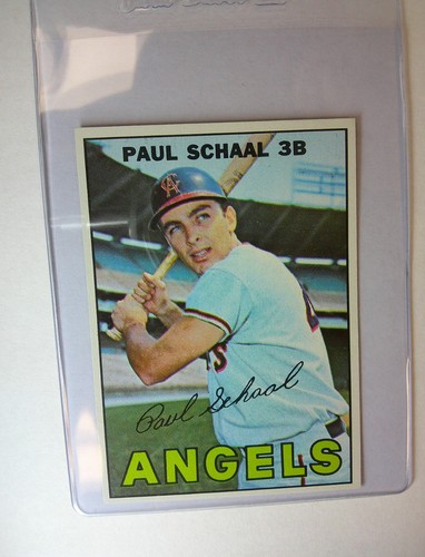 1967 Topps - Paul Schaal #58 - MINT - PACK FRESH 🔥