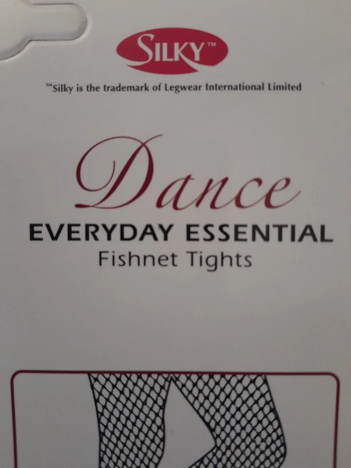Fishnet Tights Everyday Essential Dance . Silky brand.  Child S/M 3 to 7 years. - Image 4 of 4