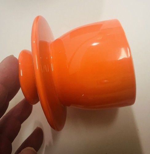 Sweese Orange Stoneware Butter Bell Butter Crock - Picture 5 of 10