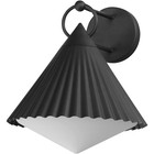 Maxim Lighting 35136WTBK Odette 1 Light 13.75 inch Black Outdoor Wall Mount