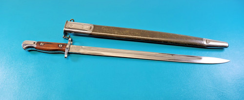 WWI British Pattern 1907 Rifle Bayonet Sanderson Ceremonial + Scabbard TR998
