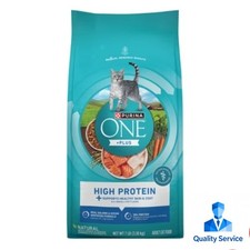 Purina ONE High Protein Salmon and Fish Flavor Dry Cat Food - 7lbs 3.15 per pound