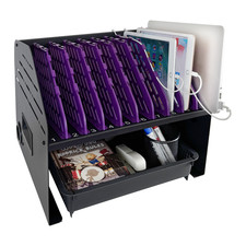 OPEN BOX 10-Device Laptop Charging Station for Chromebooks, iPad  Tablets