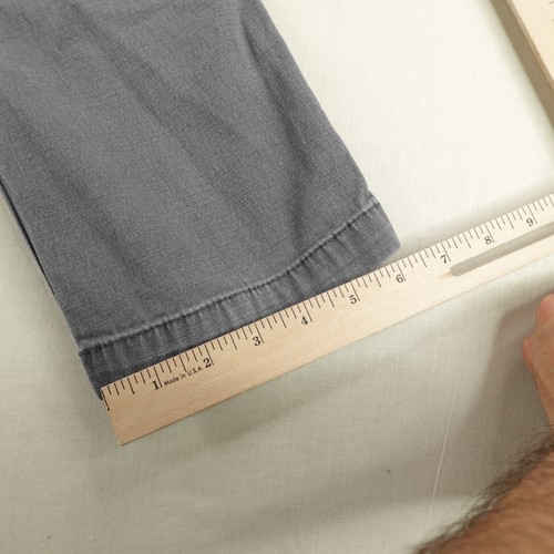 Carhartt Pants Mens 30x34 Gray Relaxed Fit Double Knee Front Duck Canvas Utility - Picture 11 of 14
