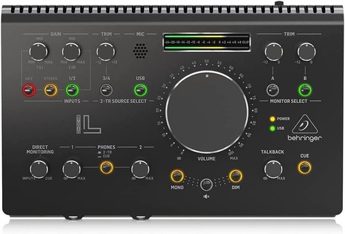 Behringer 2x2 USB Audio Interface 192kHz Compatible MIDAS Microphone Preamp Buil - Picture 1 of 6