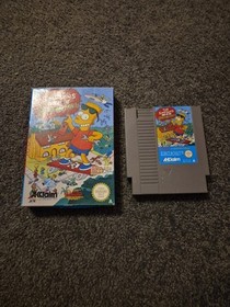 The Simpsons Bart VS The Space Mutants Nintendo NES PAL - NO Manual