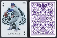 Nolan Ryan Ace of Spades Texas Rangers Topps 2023
