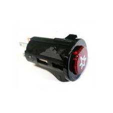 ARISTON PULSANTE LUMINOSO ACCENSIONE PIEZO PIANO COTTURA INDESIT 4 Contatti