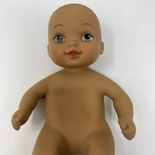 Lauer Toys Wasserbabys Baby Puppe 9 Zoll braune Augen Sammlerstück Badespielzeug 2016 - Bild 15 von 18