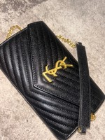 BLACK Clutch / Cross Body Bag