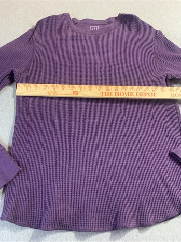 Gap Sweater Womens Medium Purple Quilted Long Sleeve Cardigan Pull Over Knit - Bild 5 von 8