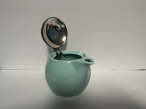 Bee House teapot turquoise small 2 cup size stainless steel infuser - Picture 5 of 9
