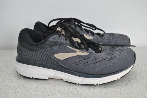 Grau Textil Schnürschuhe Herren Wide Fit Running Sneaker Gr. 7 (EU 41) BROOKS Dyad 10 - Bild 2 von 6