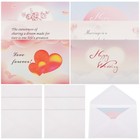  12 Sets Rustic Wedding Invitations with Envelopes Greeting Cards