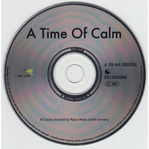 A Time of Calm by Various Artist CD - Imagen 3 de 3