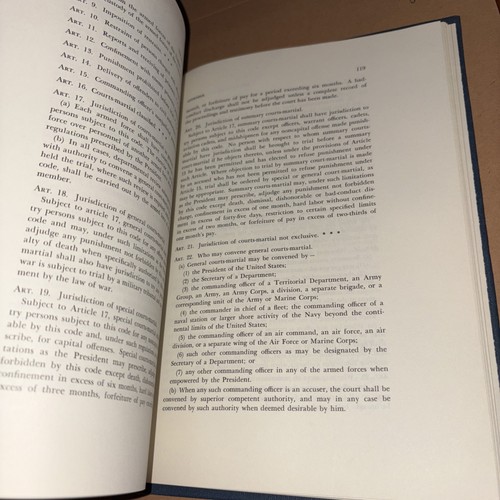 1962 The Military Justice System Air Force University ROTC Vintage Rare Military - Picture 6 of 10