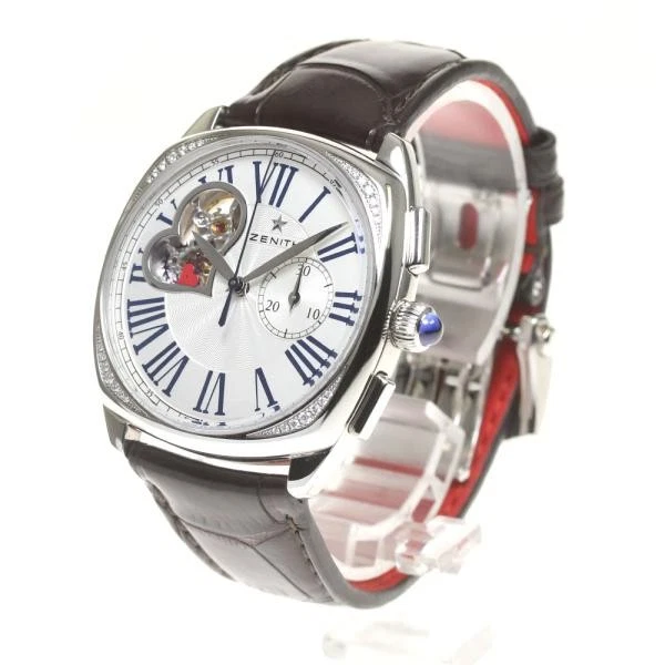 Zenith — Zenith Star Open 16.1925.4062 37mm SS Silver Dial Automatic Watch #C4876