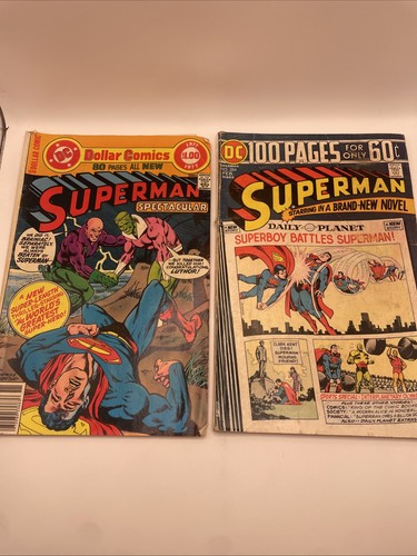 Superman Comic Menge 2: Superman Spectacular, Superman 284 Kostenloser Versand Posten 15 - Bild 1 von 24