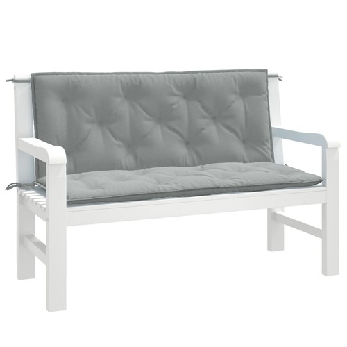 Garden Bench Cushions Seat Pad Outdoor Patio Furniture 2 Pcs Fabric vidaXL - Picture 4 of 72