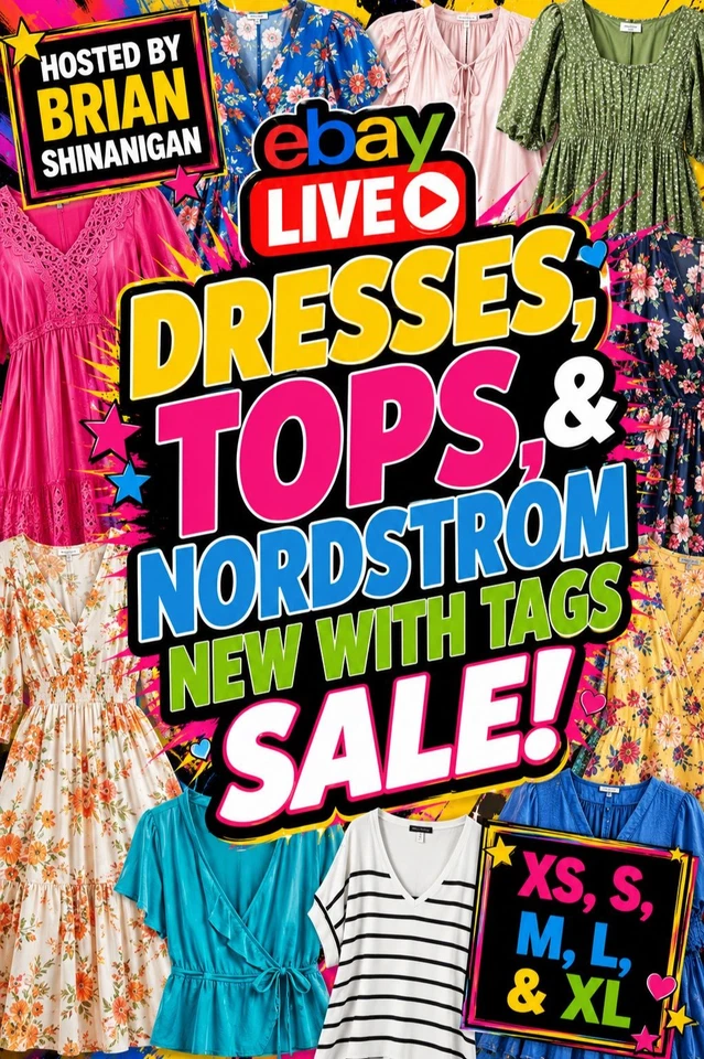 Dresses, Tops, & Nordstrom New With Tags Sale XS,S,M,L,XL - Combined Ship