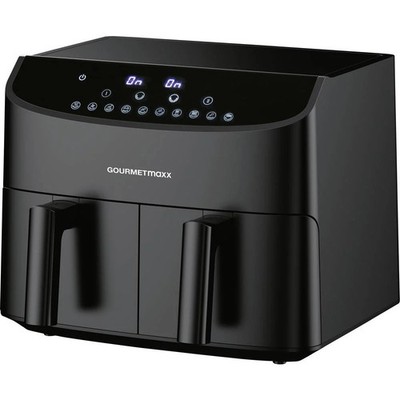 GourmetMaxx Heißluft-Fritteuse 7 l Schwarz