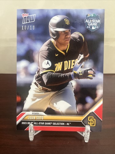 2023 Topps Now All-Star Game #ASG-JS Juan Soto Parallel SP 10/10 - Picture 1 of 3