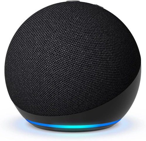 Amazon Echo Dot 5. Gen Smart Lautsprecher - Anthrazit/Schwarz (Alexa) Brandneu - Bild 3 von 23