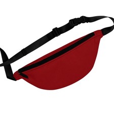 Trendy Red Fanny Pack  Perfect for Festivals, Travel, Sports, and Everyday Use