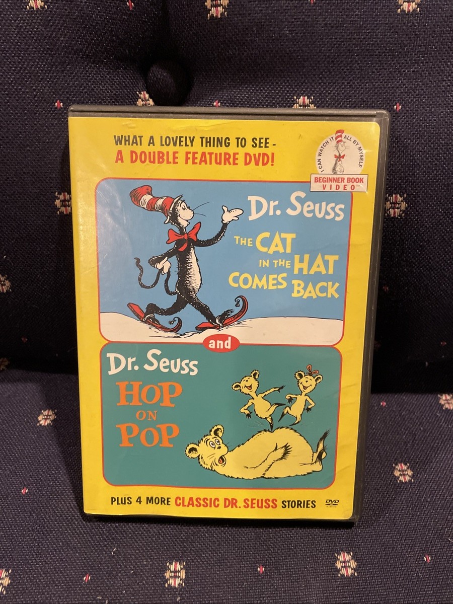 Dr. Seuss - The Cat in the Hat Comes Back/Hop on Pop (DVD, 2003