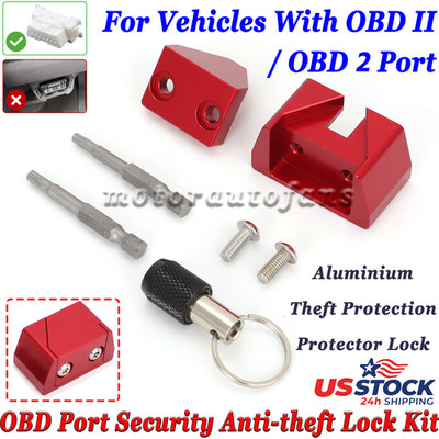 OBD2 Port Security Anti-theft Lock For 1996+ Car Block Access to OBD Port OBDII