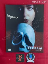 Mikey Madison autographed signed 11x14 photo Scream Amber Ghostface Beckett COA