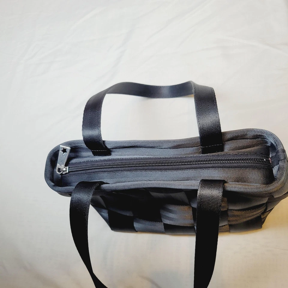 Harveys Bolso de Cinturón de Seguridad Bolso de Hombro para Mujer Negro Tejido Cremallera Superior Bolso de Mano Foto 3 de 4